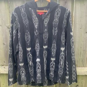 Rare Supreme Ikat lightweight hoodie.